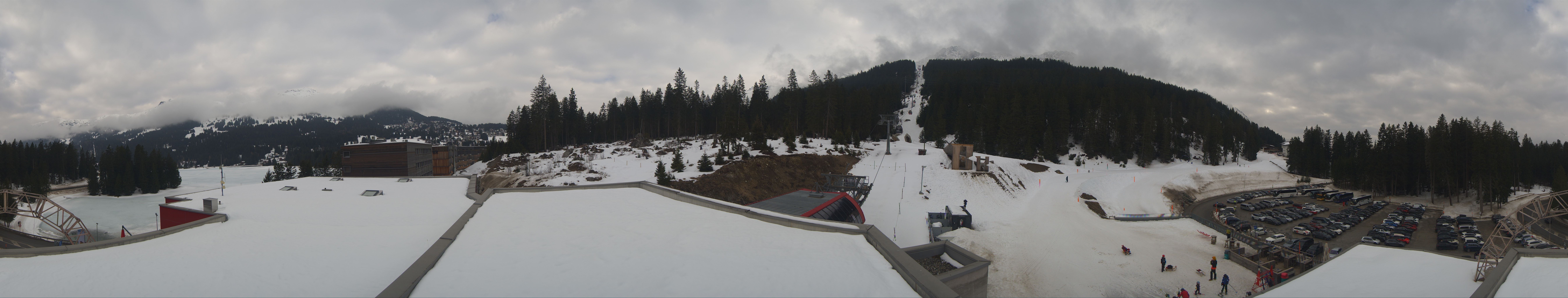 Archiv Foto Webcam Talstation Rothorn Gondelbahn Lenzerheide