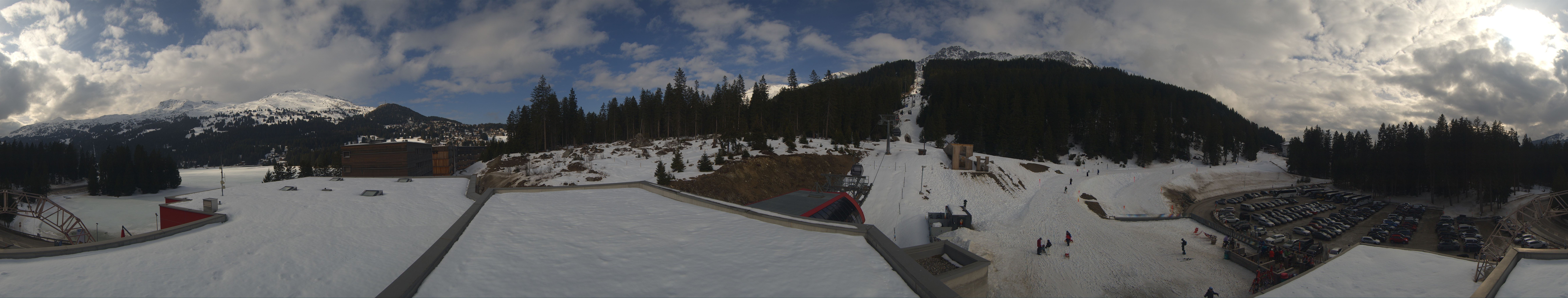 Archiv Foto Webcam Talstation Rothorn Gondelbahn Lenzerheide