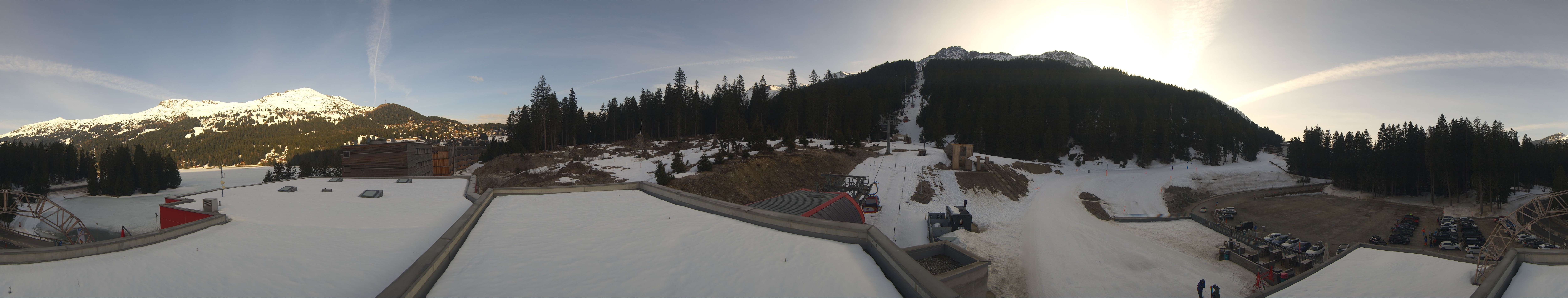 Archived image Webcam Base Station Rothorn Gondola Lenzerheide