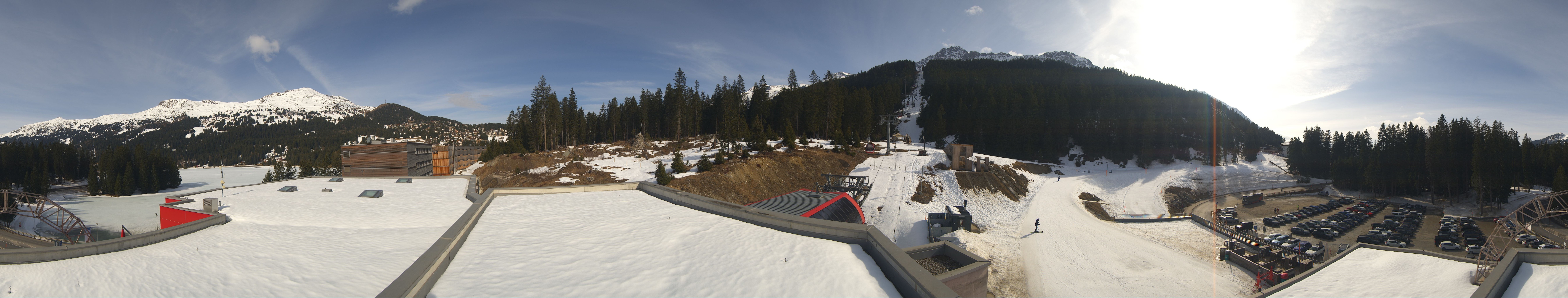 Archiv Foto Webcam Talstation Rothorn Gondelbahn Lenzerheide