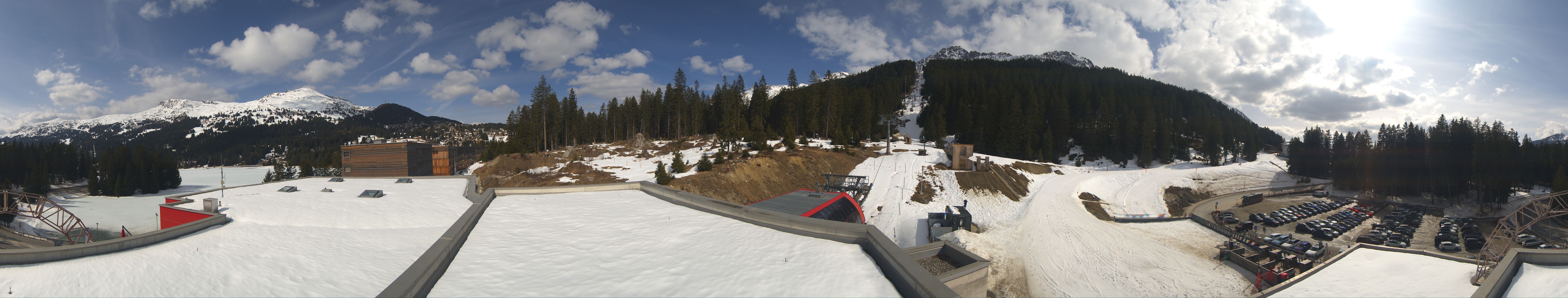 Archiv Foto Webcam Talstation Rothorn Gondelbahn Lenzerheide