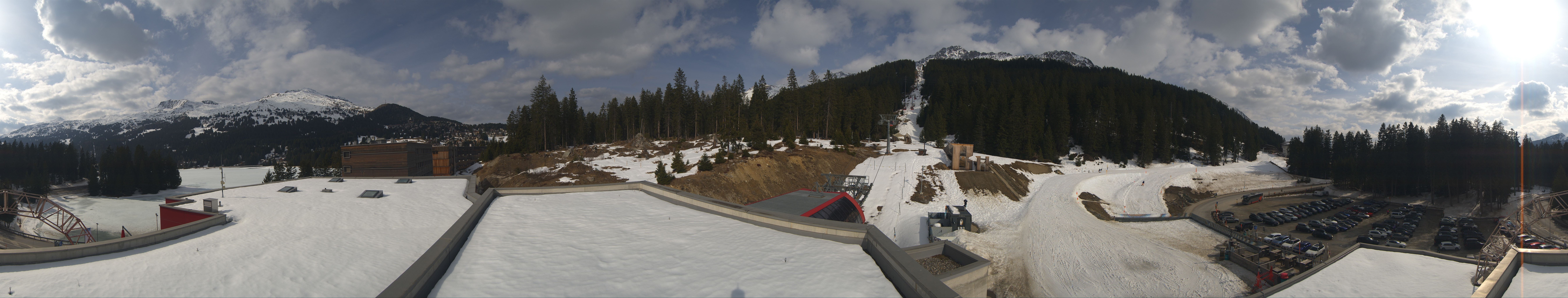 Archiv Foto Webcam Talstation Rothorn Gondelbahn Lenzerheide