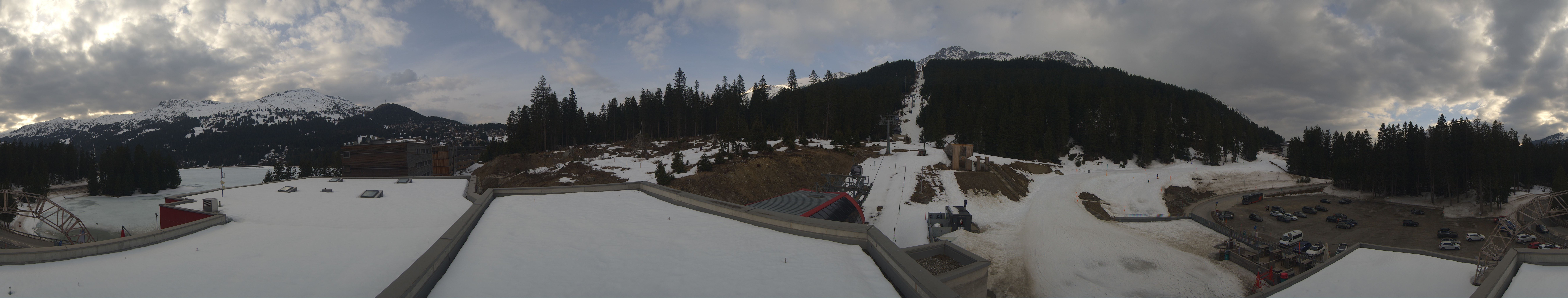 Archiv Foto Webcam Talstation Rothorn Gondelbahn Lenzerheide