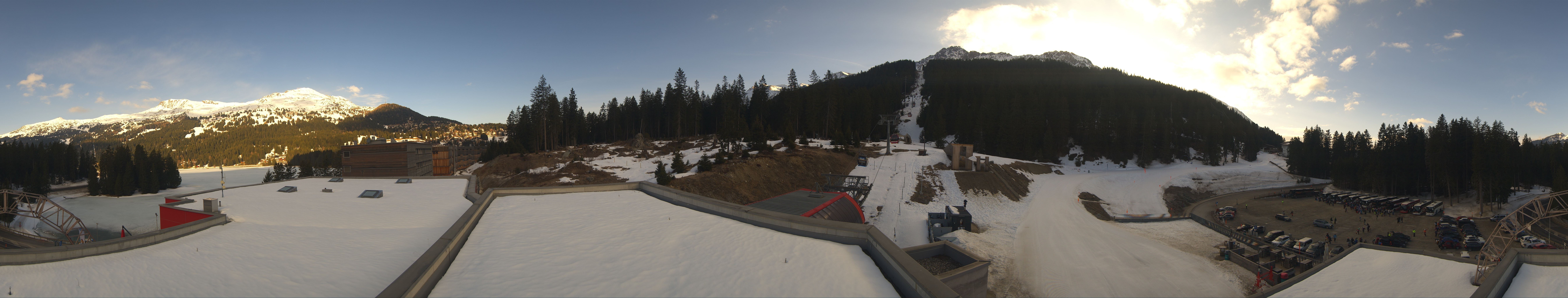 Archiv Foto Webcam Talstation Rothorn Gondelbahn Lenzerheide