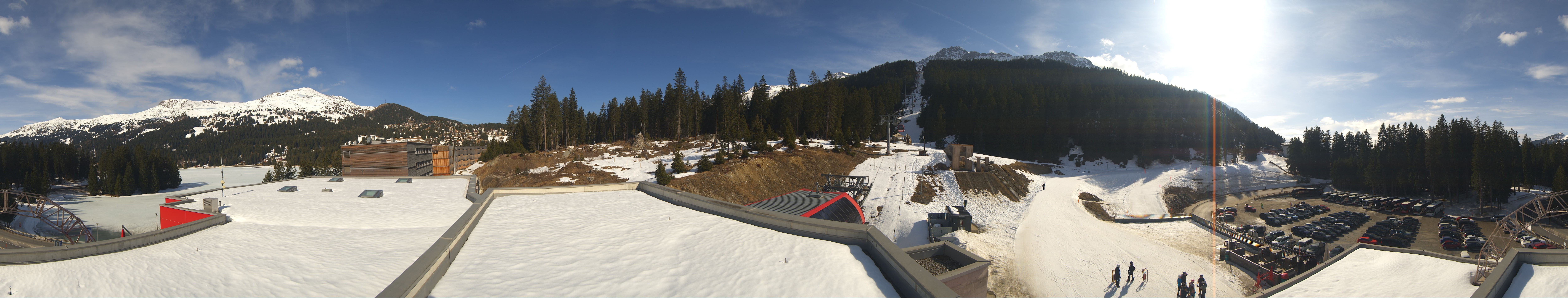 Archiv Foto Webcam Talstation Rothorn Gondelbahn Lenzerheide