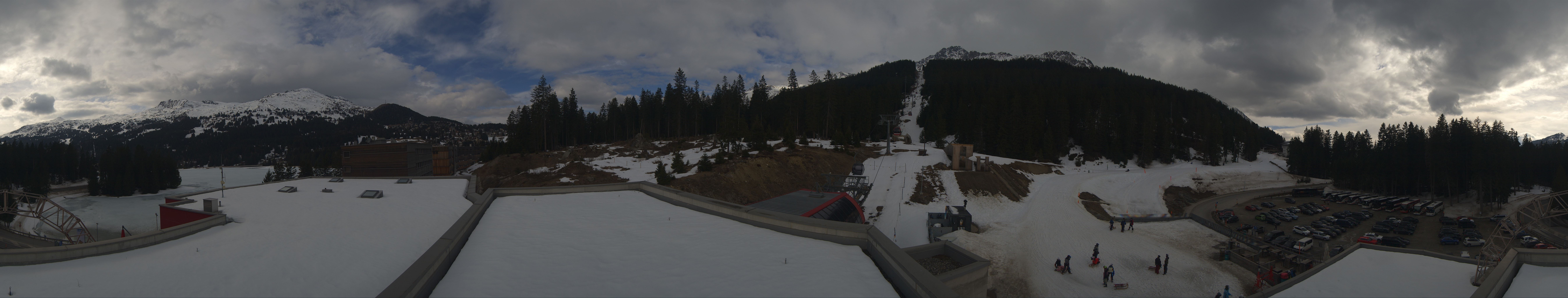 Archived image Webcam Base Station Rothorn Gondola Lenzerheide
