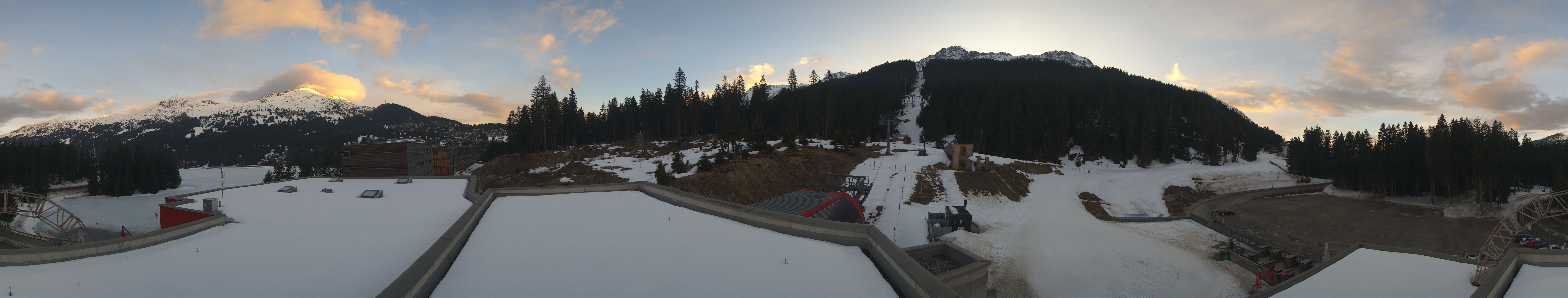 Archiv Foto Webcam Talstation Rothorn Gondelbahn Lenzerheide