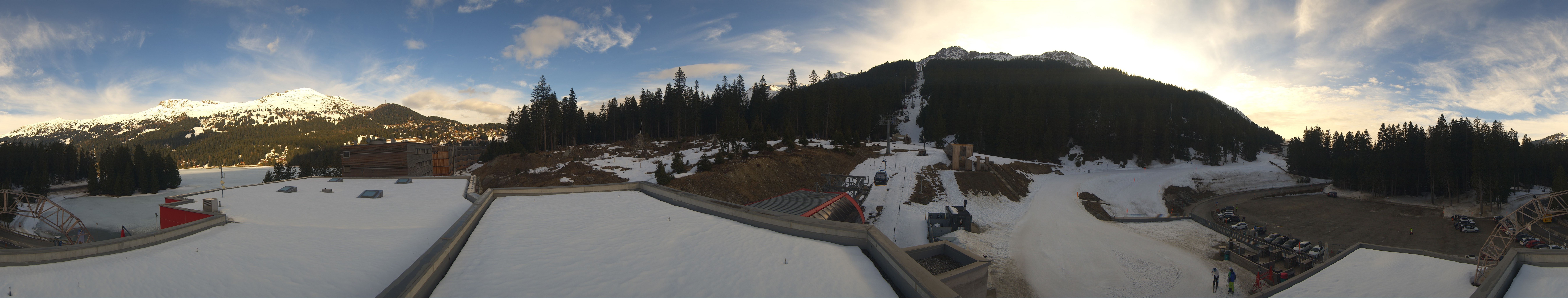 Archiv Foto Webcam Talstation Rothorn Gondelbahn Lenzerheide