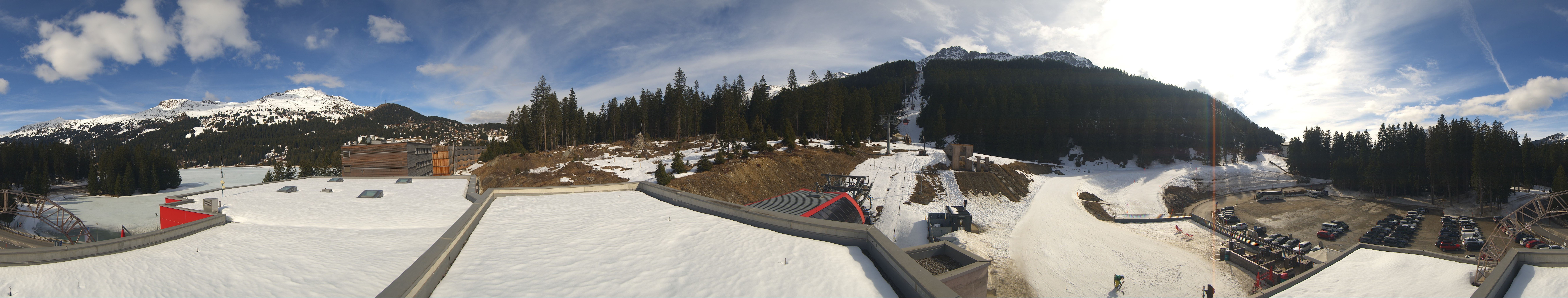 Archiv Foto Webcam Talstation Rothorn Gondelbahn Lenzerheide