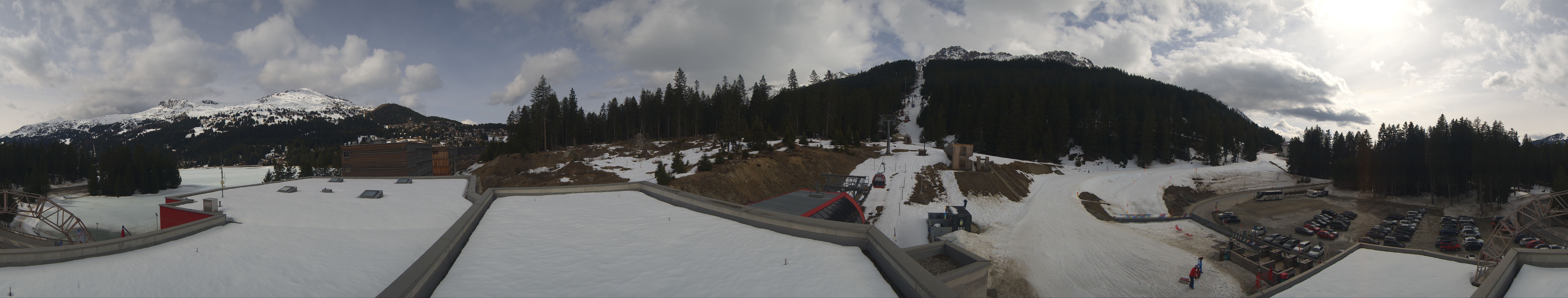 Archiv Foto Webcam Talstation Rothorn Gondelbahn Lenzerheide