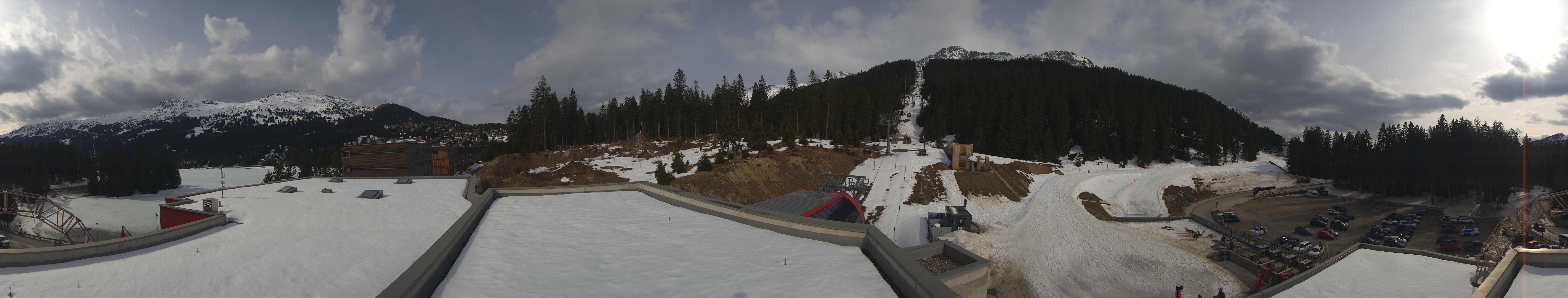 Archiv Foto Webcam Talstation Rothorn Gondelbahn Lenzerheide