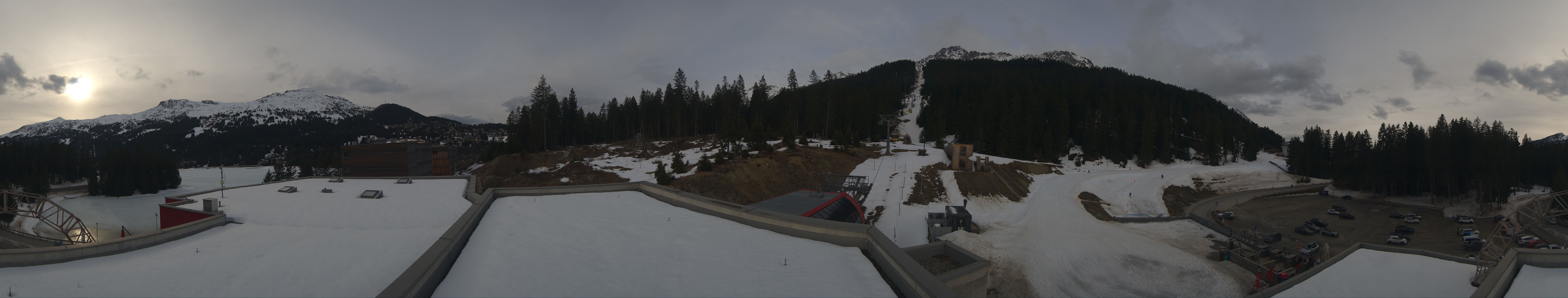Archiv Foto Webcam Talstation Rothorn Gondelbahn Lenzerheide