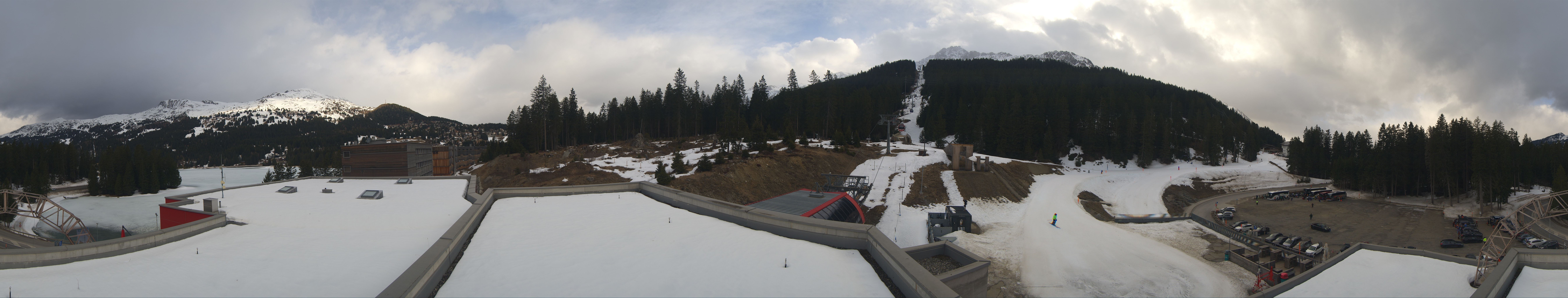 Archiv Foto Webcam Talstation Rothorn Gondelbahn Lenzerheide