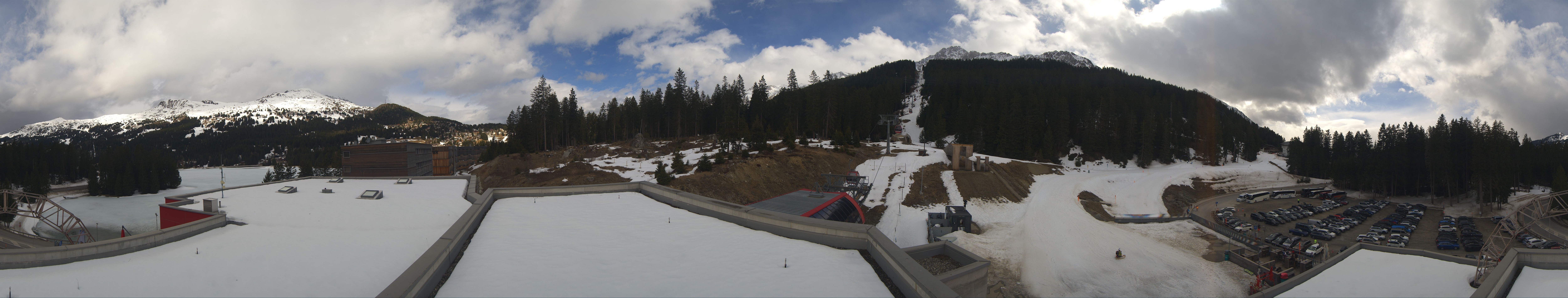 Archiv Foto Webcam Talstation Rothorn Gondelbahn Lenzerheide