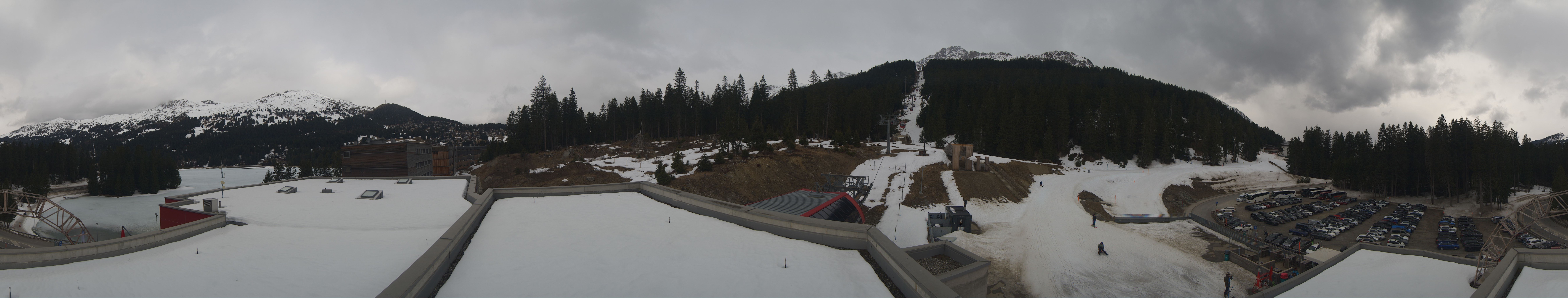 Archiv Foto Webcam Talstation Rothorn Gondelbahn Lenzerheide