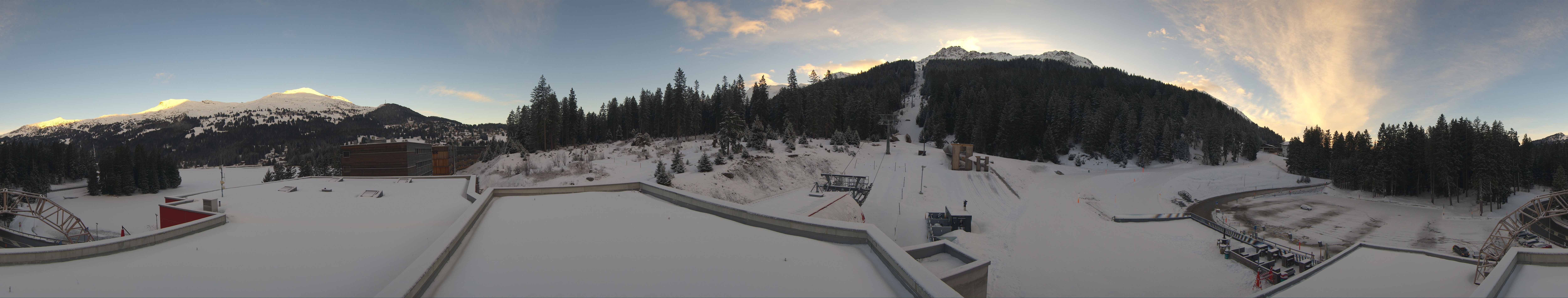 Archiv Foto Webcam Talstation Rothorn Gondelbahn Lenzerheide