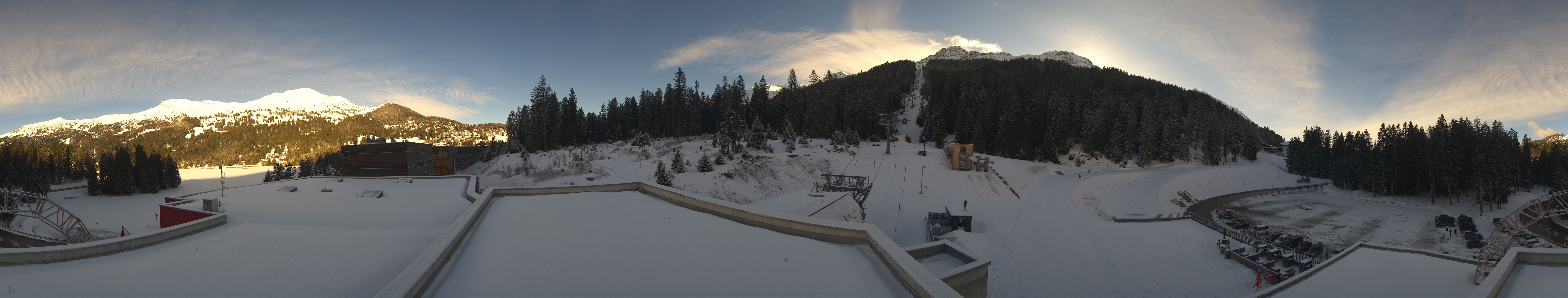 Archiv Foto Webcam Talstation Rothorn Gondelbahn Lenzerheide