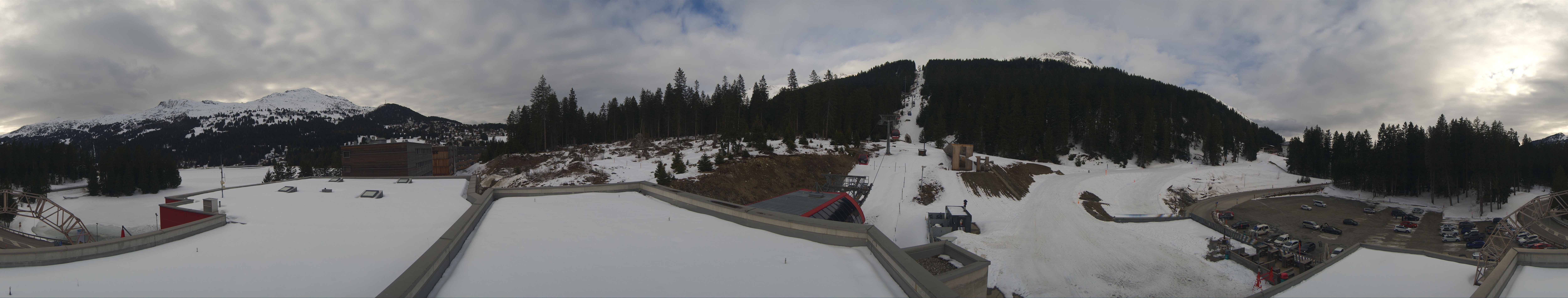 Archiv Foto Webcam Talstation Rothorn Gondelbahn Lenzerheide