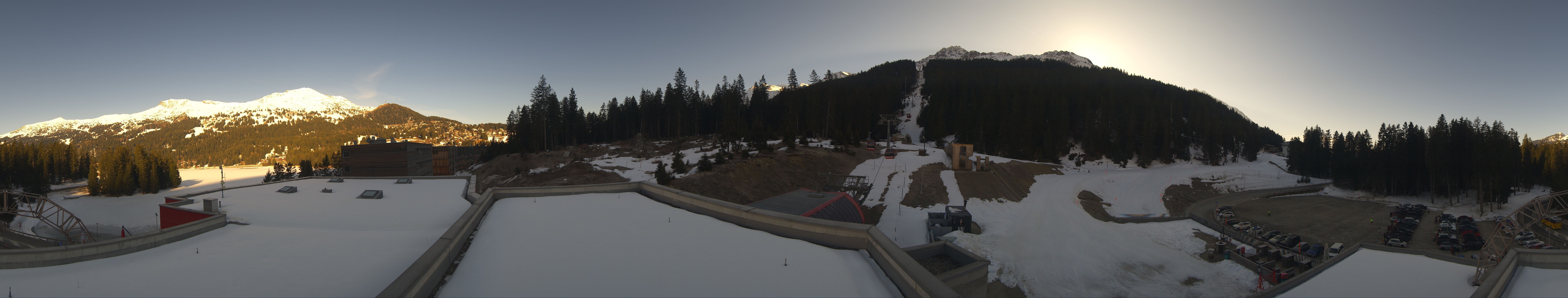 Archived image Webcam Base Station Rothorn Gondola Lenzerheide