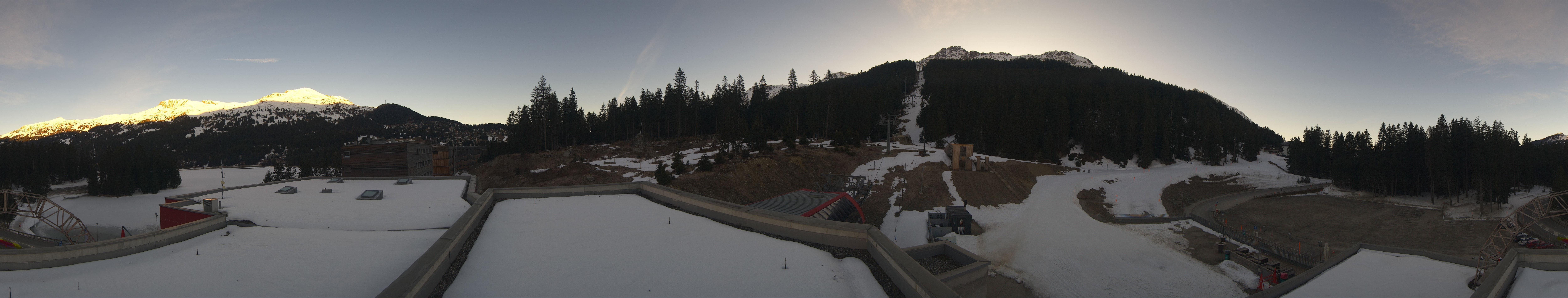 Archiv Foto Webcam Talstation Rothorn Gondelbahn Lenzerheide