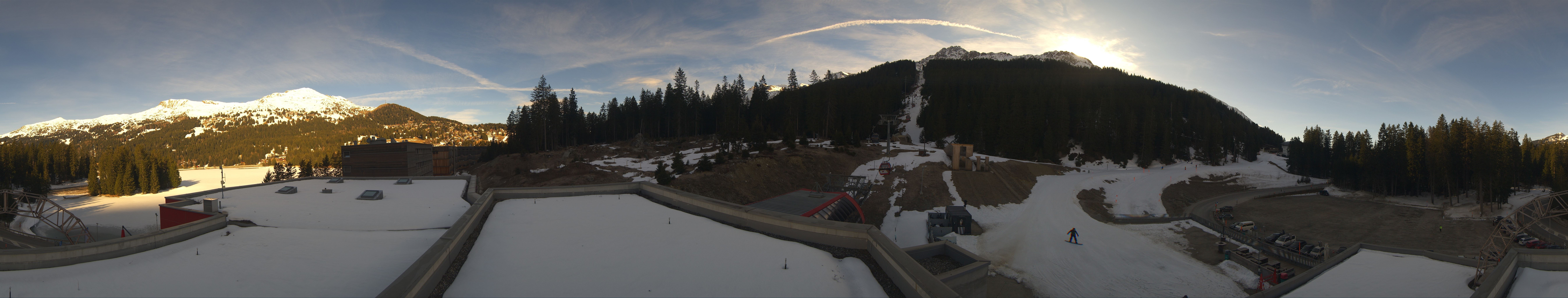 Archiv Foto Webcam Talstation Rothorn Gondelbahn Lenzerheide