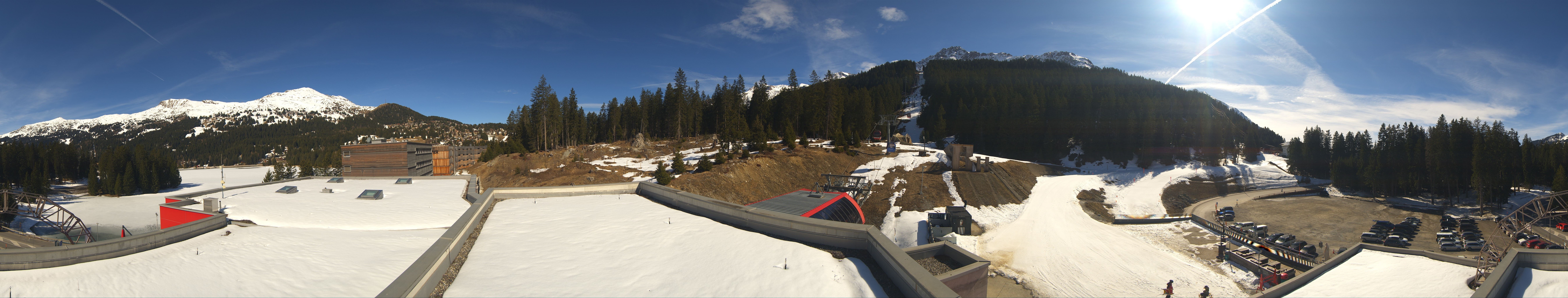 Archiv Foto Webcam Talstation Rothorn Gondelbahn Lenzerheide