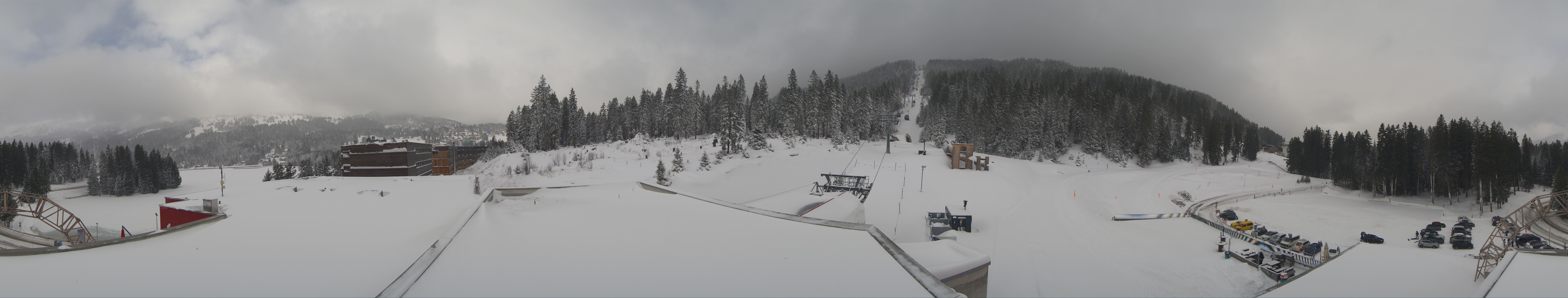 Archiv Foto Webcam Talstation Rothorn Gondelbahn Lenzerheide
