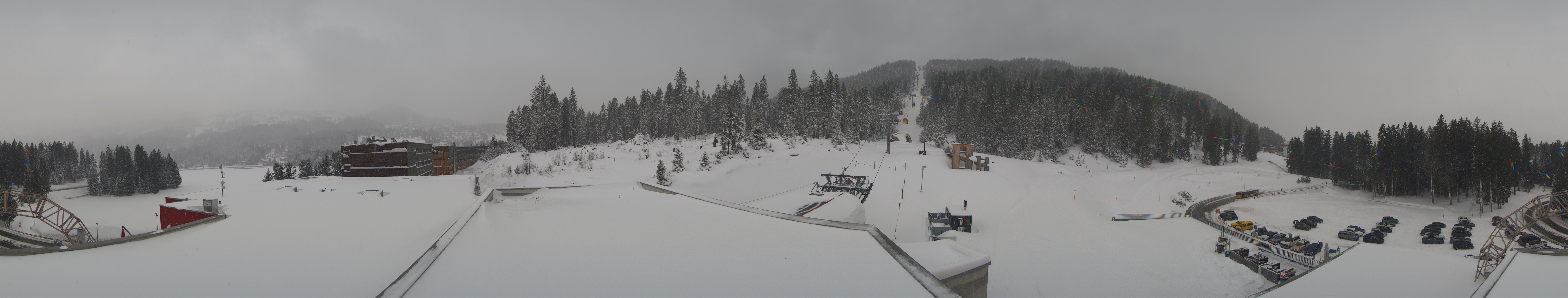 Archiv Foto Webcam Talstation Rothorn Gondelbahn Lenzerheide