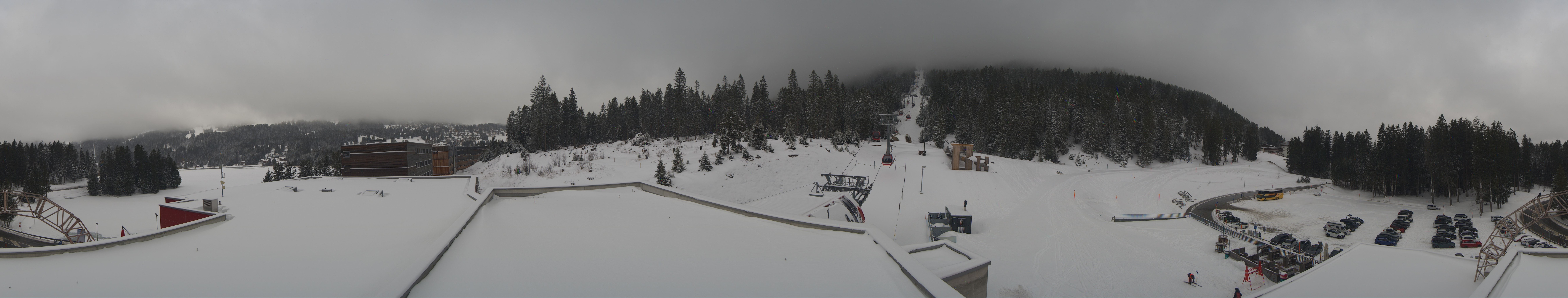 Archiv Foto Webcam Talstation Rothorn Gondelbahn Lenzerheide