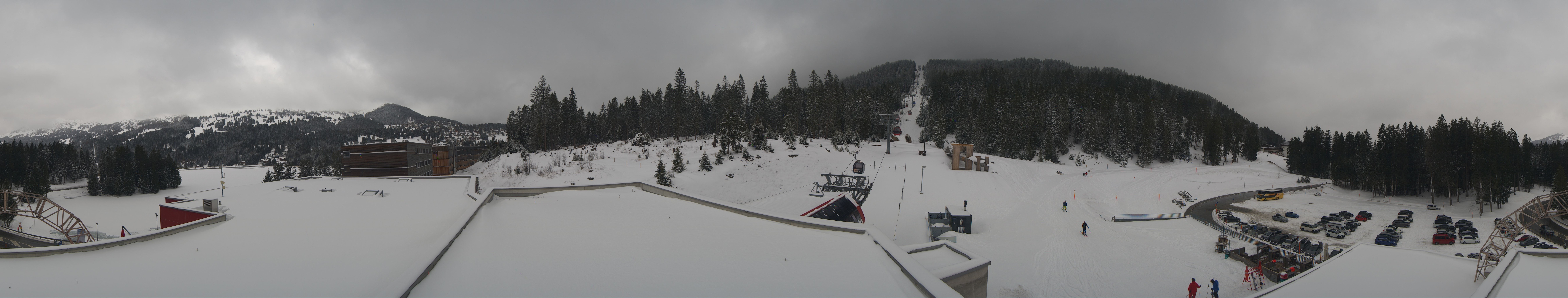 Archiv Foto Webcam Talstation Rothorn Gondelbahn Lenzerheide