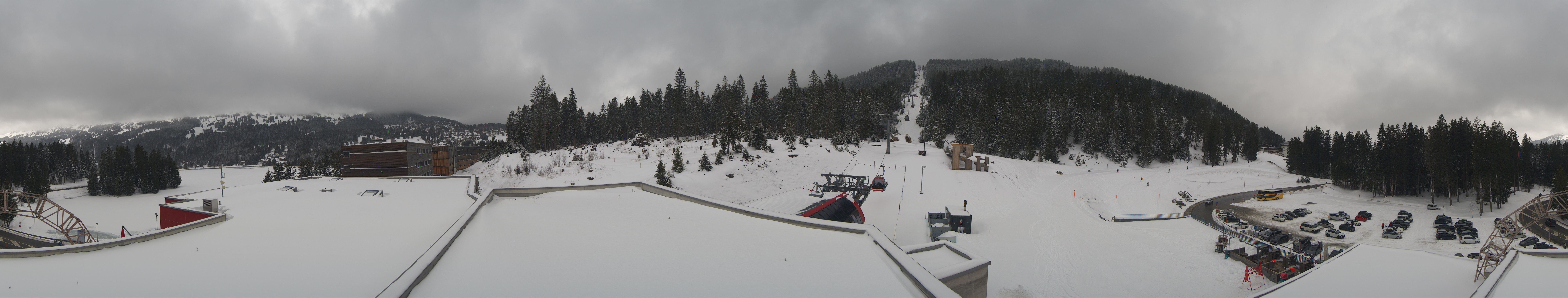 Archiv Foto Webcam Talstation Rothorn Gondelbahn Lenzerheide