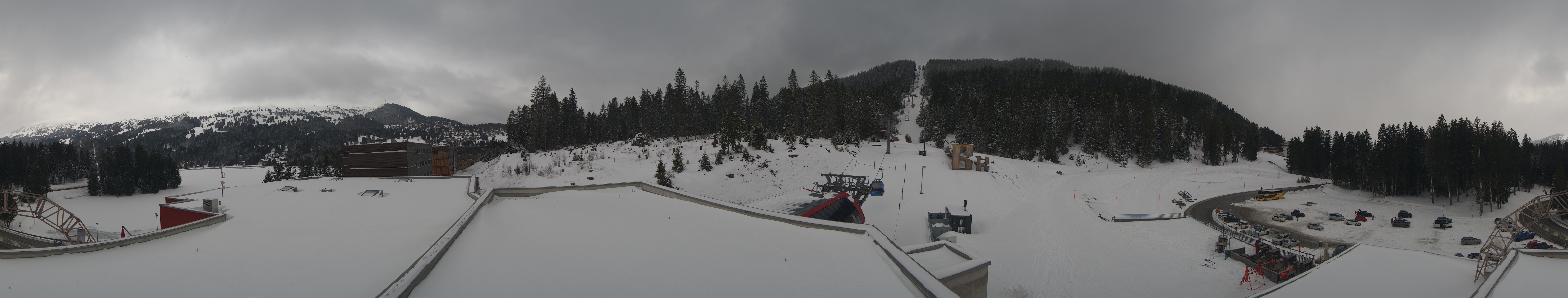 Archiv Foto Webcam Talstation Rothorn Gondelbahn Lenzerheide