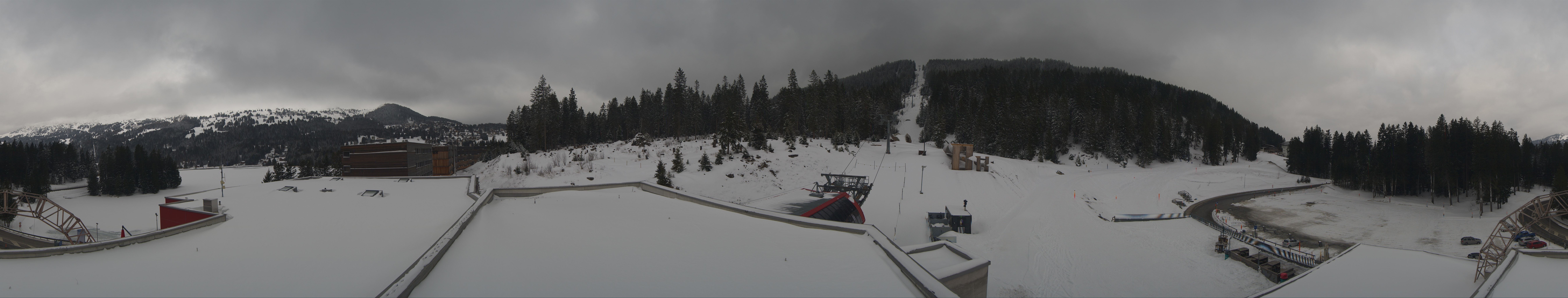 Archiv Foto Webcam Talstation Rothorn Gondelbahn Lenzerheide