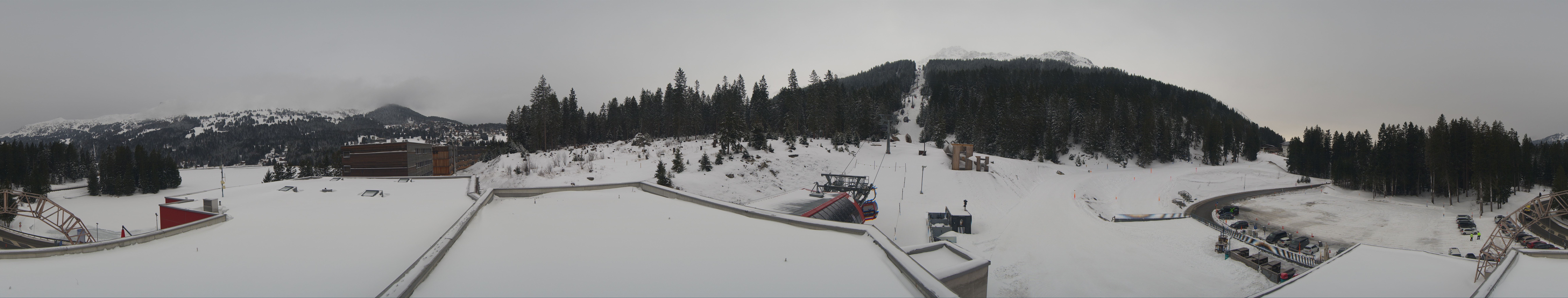 Archiv Foto Webcam Talstation Rothorn Gondelbahn Lenzerheide