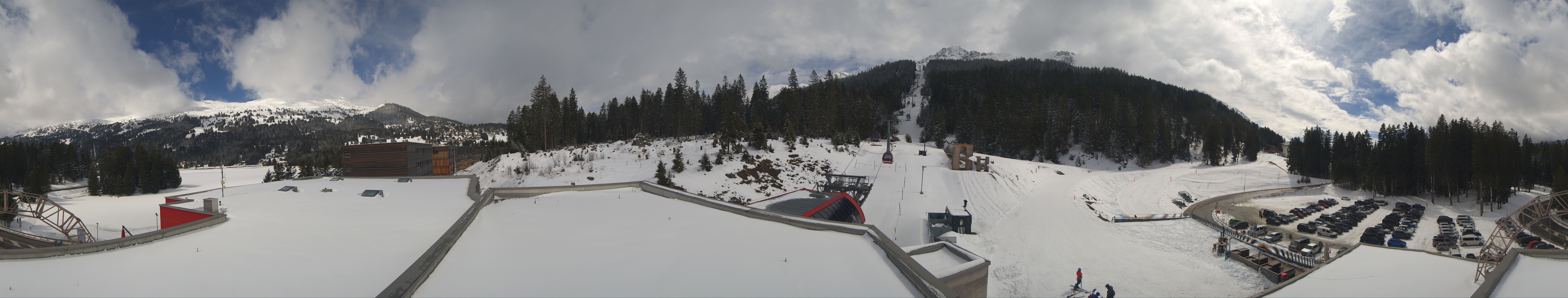 Archiv Foto Webcam Talstation Rothorn Gondelbahn Lenzerheide