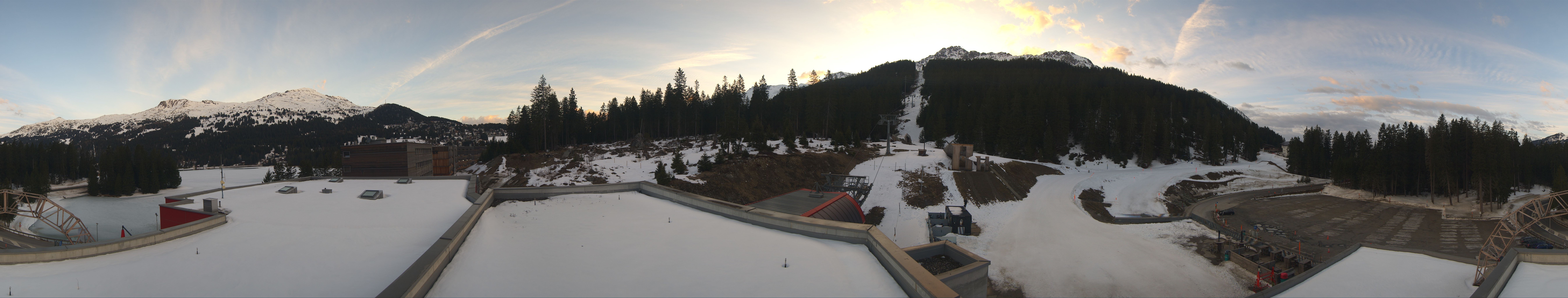 Archiv Foto Webcam Talstation Rothorn Gondelbahn Lenzerheide