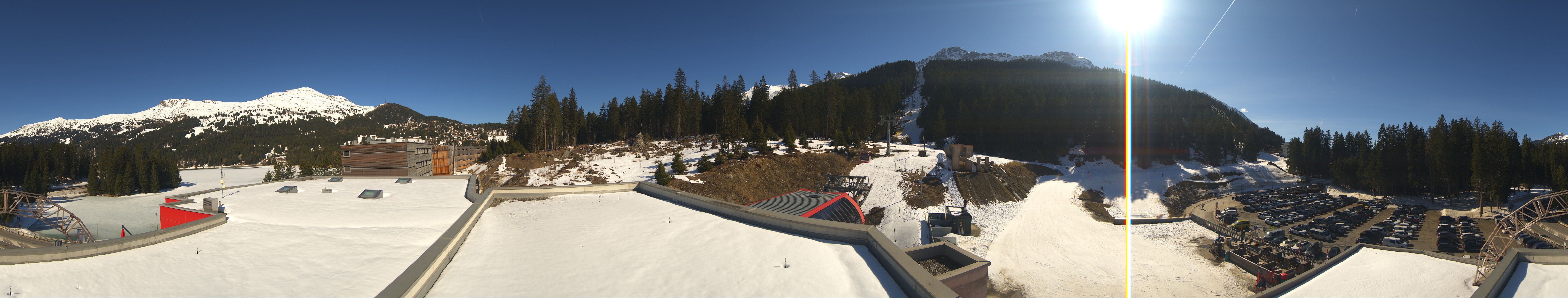 Archiv Foto Webcam Talstation Rothorn Gondelbahn Lenzerheide