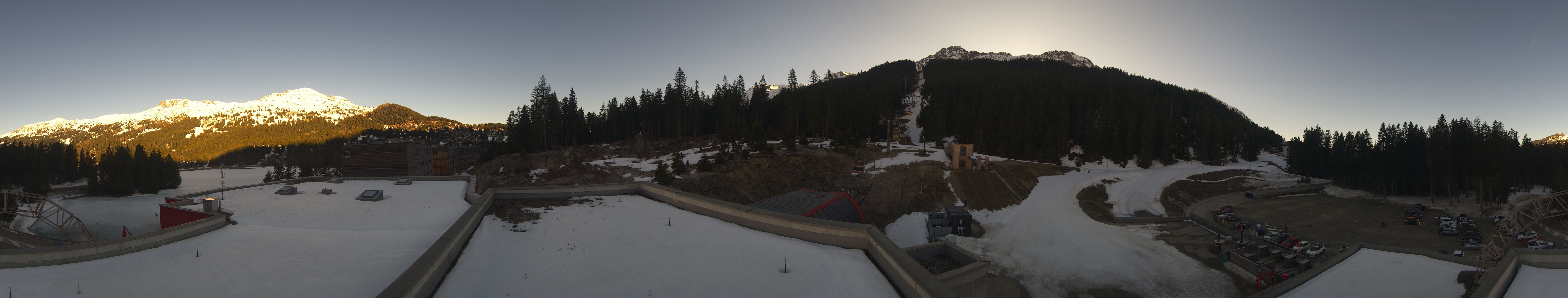 Archiv Foto Webcam Talstation Rothorn Gondelbahn Lenzerheide