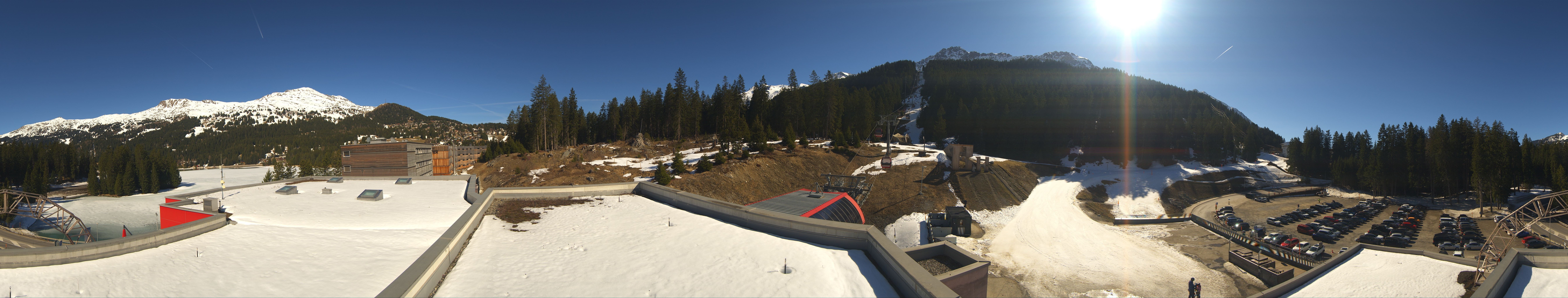 Archiv Foto Webcam Talstation Rothorn Gondelbahn Lenzerheide