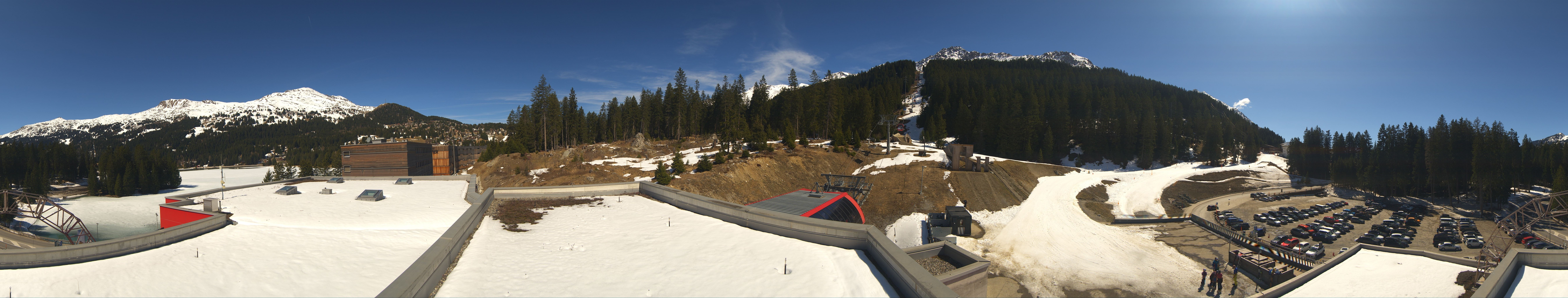 Archiv Foto Webcam Talstation Rothorn Gondelbahn Lenzerheide