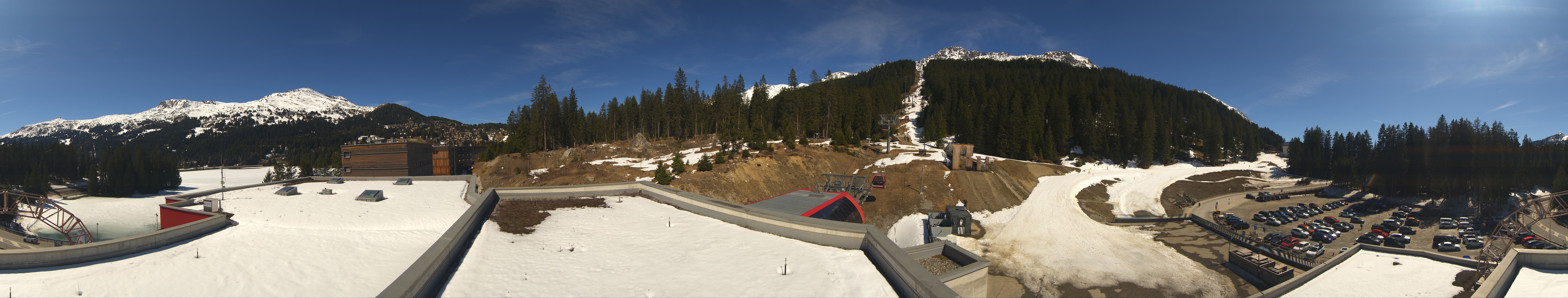 Archiv Foto Webcam Talstation Rothorn Gondelbahn Lenzerheide