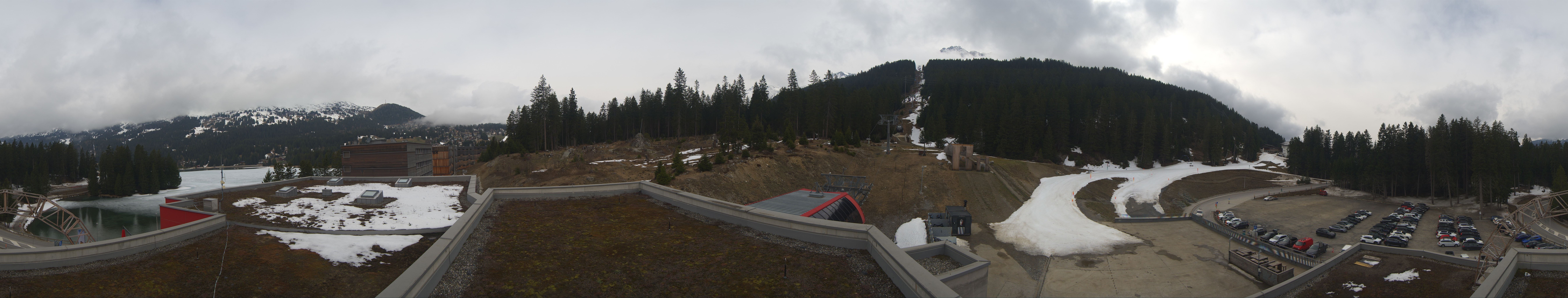 Archiv Foto Webcam Talstation Rothorn Gondelbahn Lenzerheide