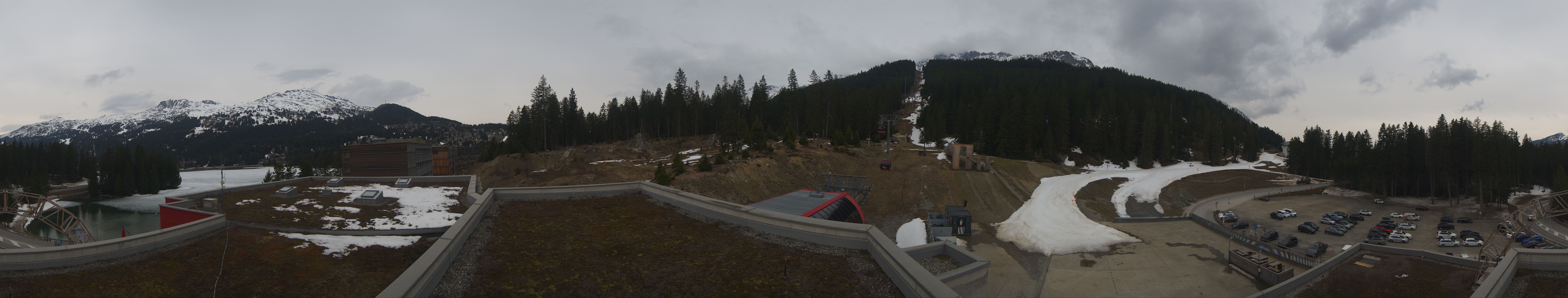 Archiv Foto Webcam Talstation Rothorn Gondelbahn Lenzerheide