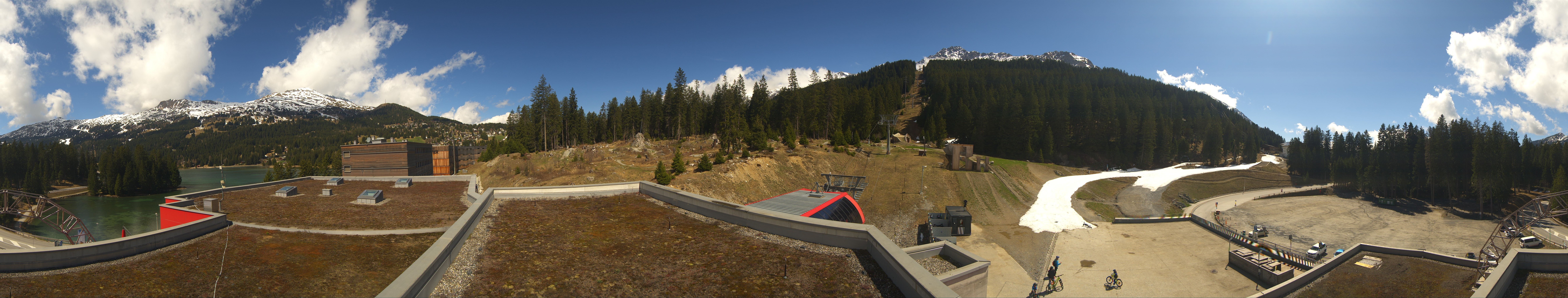 Archived image Webcam Base Station Rothorn Gondola Lenzerheide