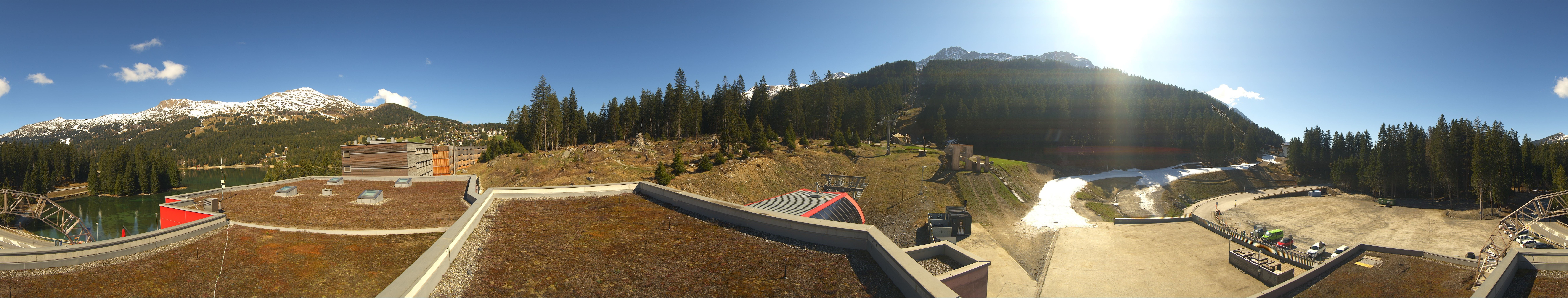 Archiv Foto Webcam Talstation Rothorn Gondelbahn Lenzerheide