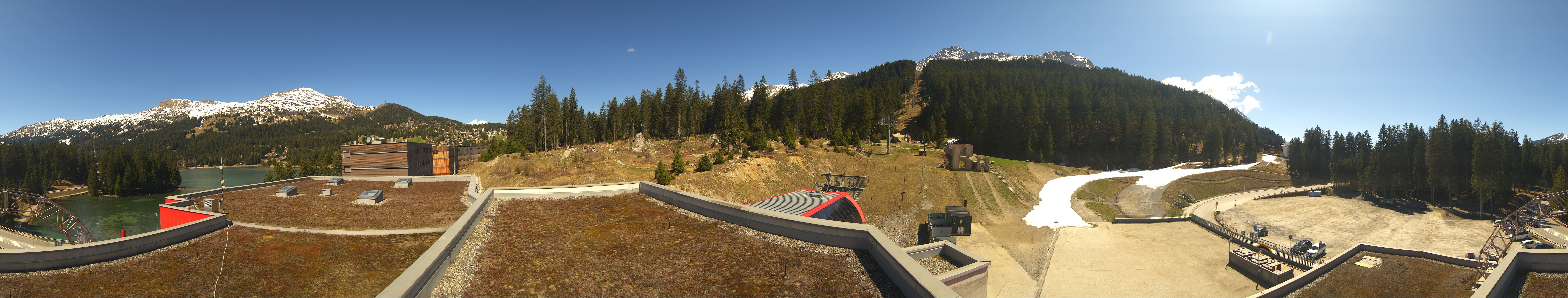 Archiv Foto Webcam Talstation Rothorn Gondelbahn Lenzerheide