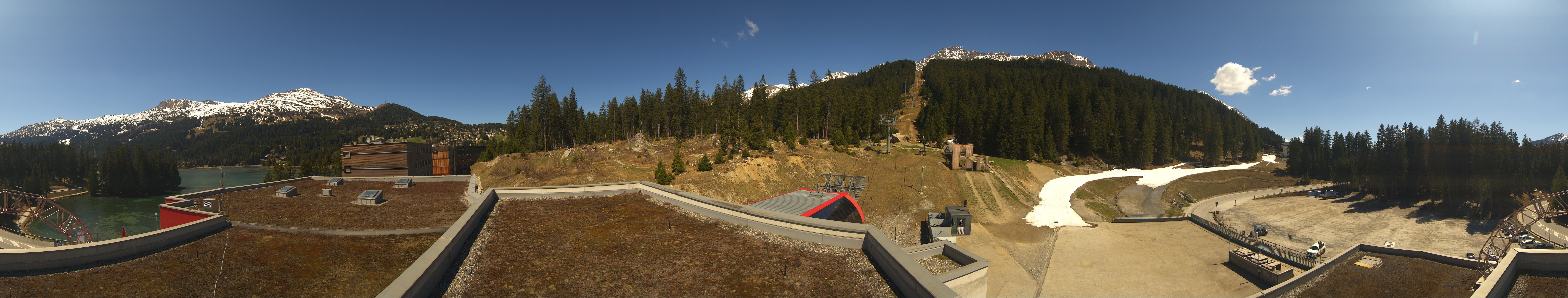 Archiv Foto Webcam Talstation Rothorn Gondelbahn Lenzerheide