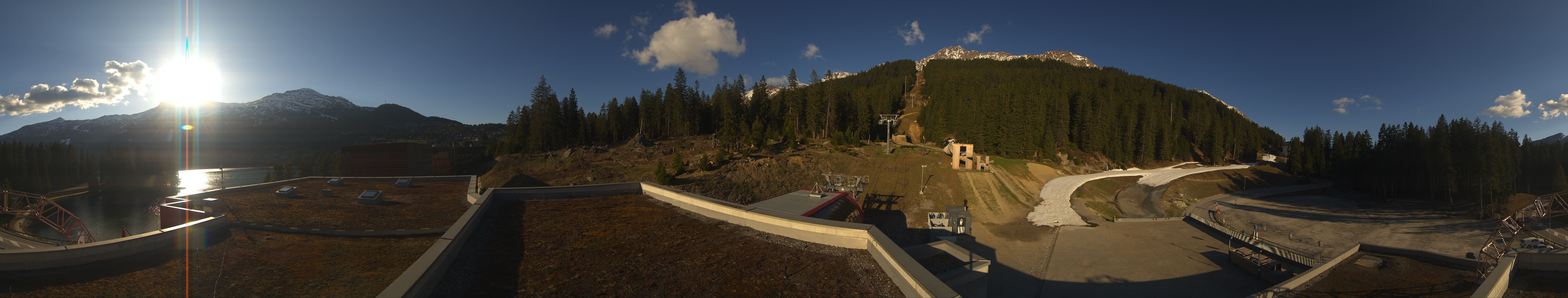 Archiv Foto Webcam Talstation Rothorn Gondelbahn Lenzerheide