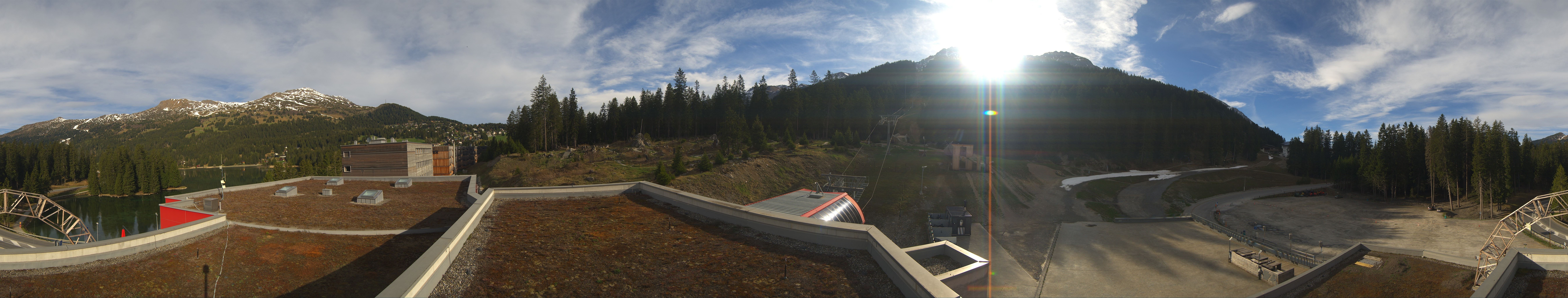 Archived image Webcam Base Station Rothorn Gondola Lenzerheide