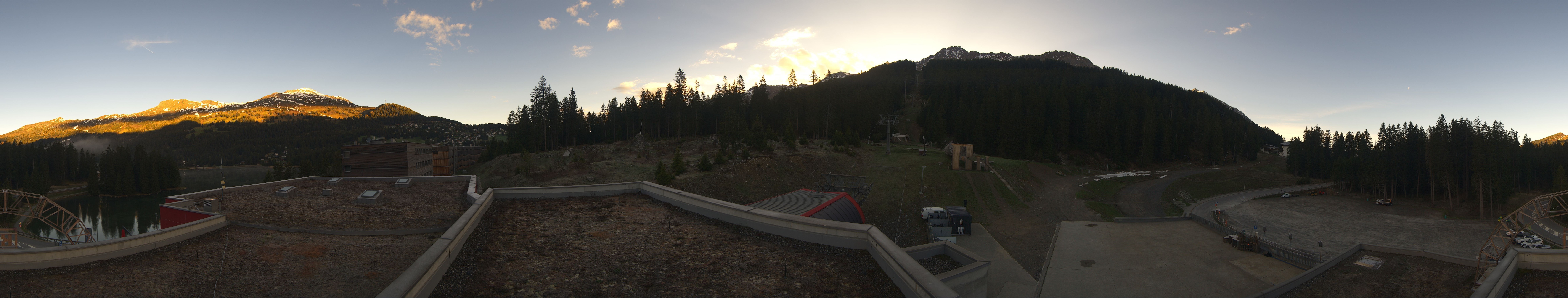 Archiv Foto Webcam Talstation Rothorn Gondelbahn Lenzerheide